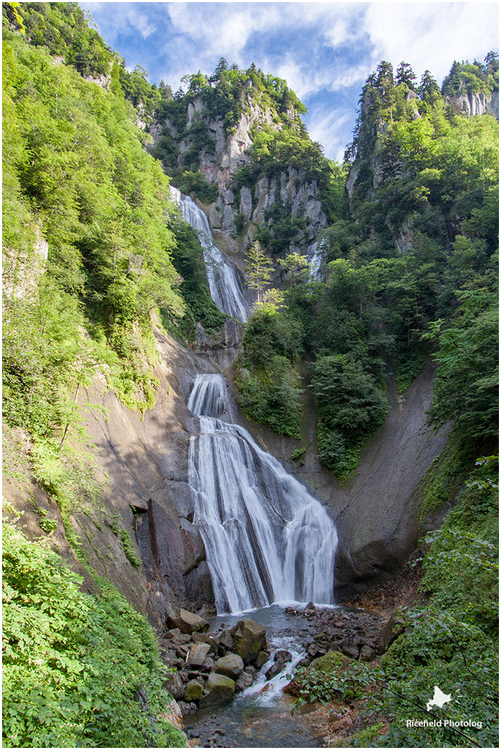 天人峡 羽衣の滝