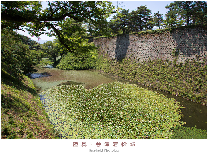 会津若松城 鶴ヶ城 aizu-wakamatsu