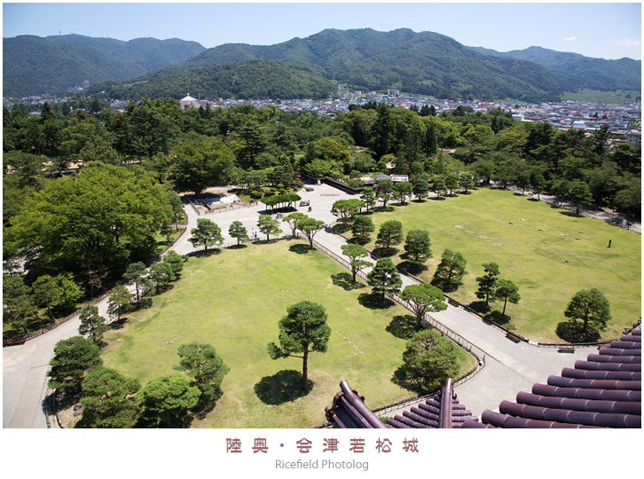 会津若松城 鶴ヶ城 aizu-wakamatsu