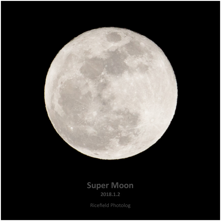 スーパームーン supermoon